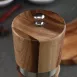 【質感原木】鋼圈胡椒研磨器 原木研磨罐