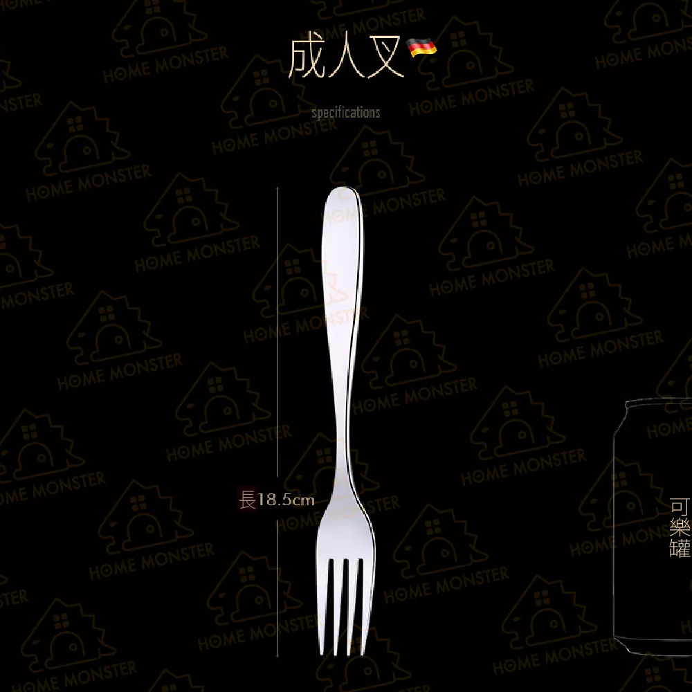 【白鯨曲線】白鯨水果叉 水果叉 304不鏽鋼叉子 蛋糕叉