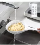 【日本の原裝】圓形漏水勺 煮麵 漏勺 火鍋勺 撈麵