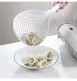 【日本の原裝】圓形漏水勺 煮麵 漏勺 火鍋勺 撈麵