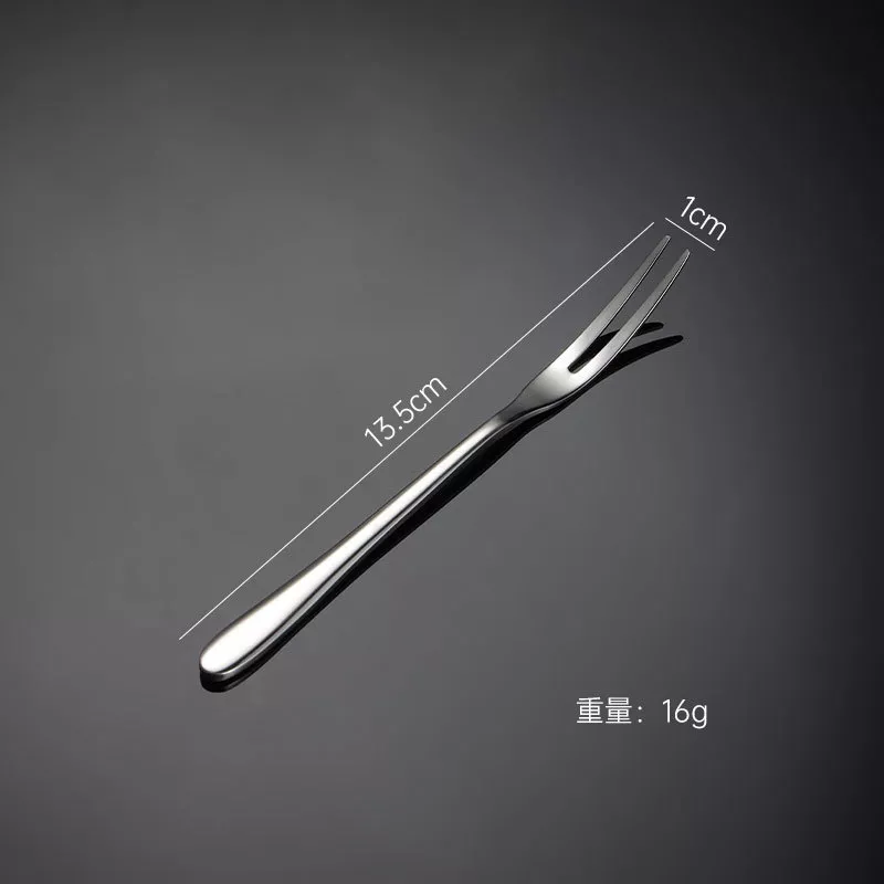 【貴族體驗】不鏽鋼叉子 304不鏽鋼水果叉 水果叉子 點心叉
