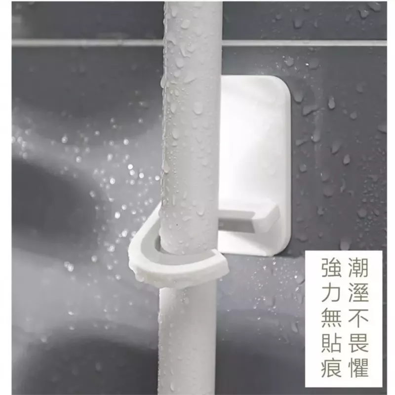 【日本の原裝 】拖把夾(可折疊) 無痕免打孔 拖把架 掃把夾