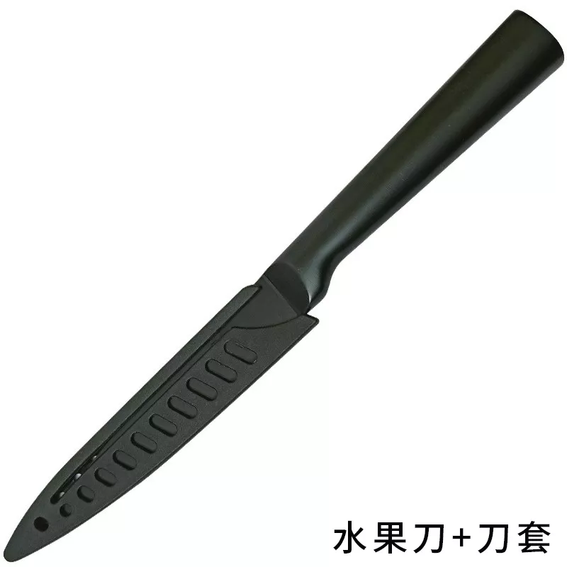 【日本原裝】日本黑鍛小刀(附贈刀套) 水果刀 不鏽鋼水果刀