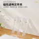 【日本の原裝】磁吸冰箱收納夾 磁吸透明文件夾 菜單夾