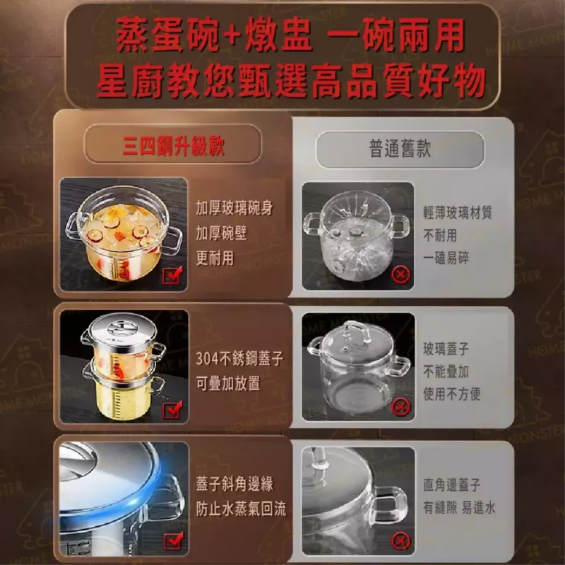 【燉補必備】燉盅 燉鍋 燉碗 蒸蛋碗 甜品碗 煲湯罐 蒸蛋盆 輔食碗