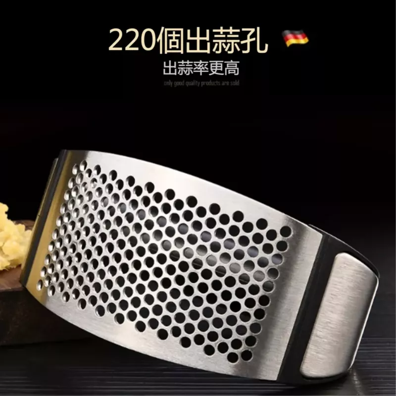 新款【不銹鋼壓蒜器】304不銹鋼壓蒜器 壓蒜 蒜頭 壓蒜器 家用手動搗蒜器 蒜蓉器