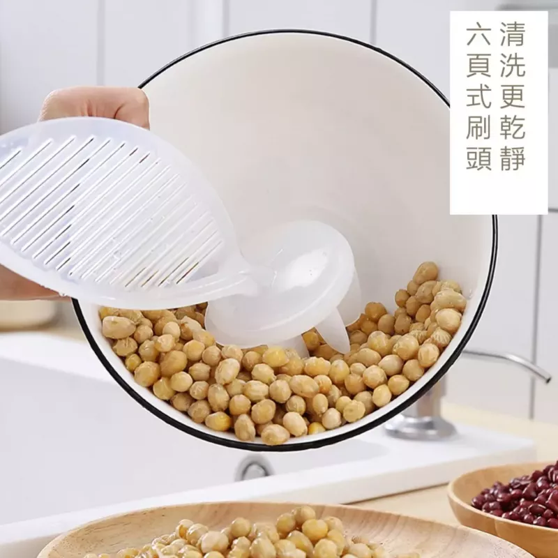 【日本の原裝】濾水式手持洗米器 洗米神器 手持洗米器 洗米棒 家庭必備品