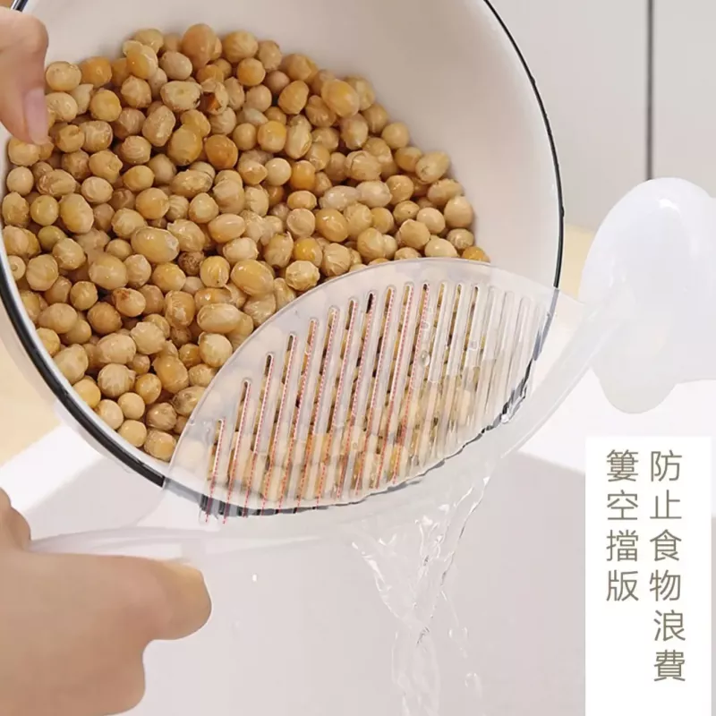 【日本の原裝】濾水式手持洗米器 洗米神器 手持洗米器 洗米棒 家庭必備品