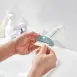 【日本原裝】片狀擠牙膏器 擠洗面乳器 牙膏壁掛 鱷魚牙膏夾 洗面乳擠壓器