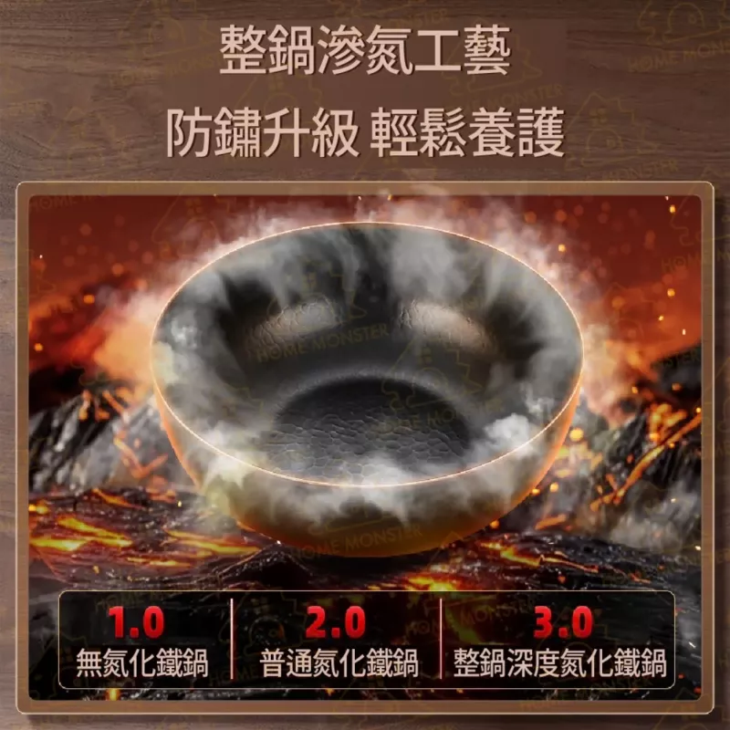 【一人可食】SSGP章丘小炒鍋20cm 窒化小炒鍋 迷你小炒鍋 氮化小炒鍋