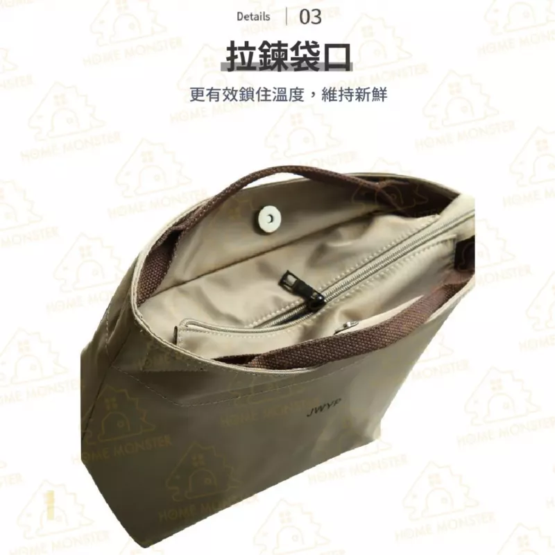 【細節No.1】保溫便當袋 鋁箔加厚便當袋 機車便當袋 設計師保冷袋