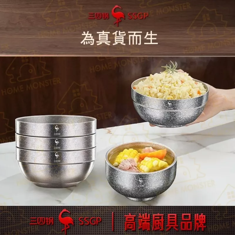 【純鈦可疊】可疊放鈦碗500ml隔熱鈦碗 鈦碗 鈦防燙餐碗 鈦餐具 登山碗