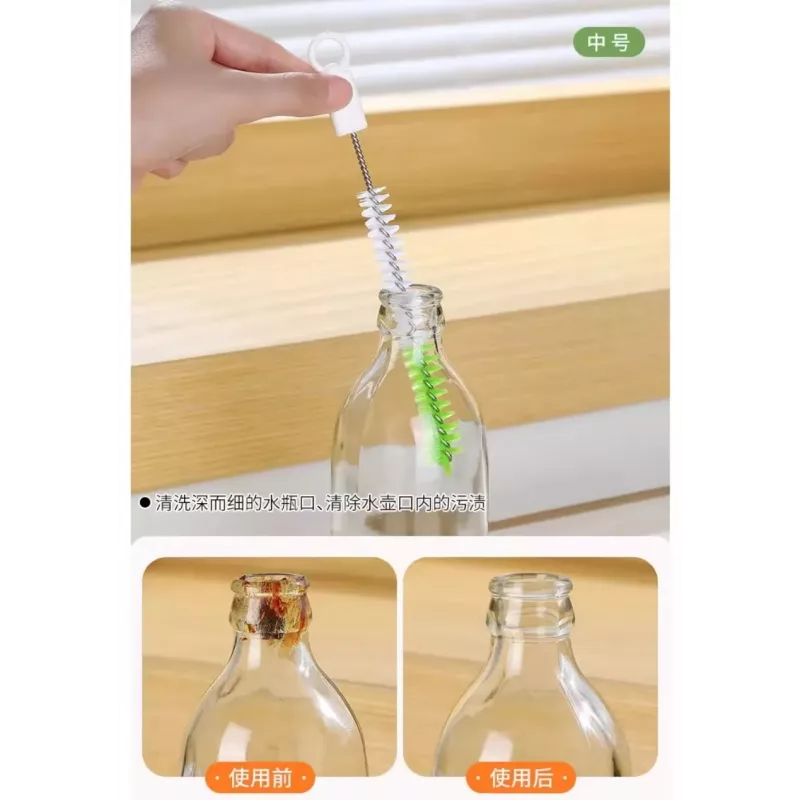 【深入縫隙】日本壺口刷套組(四刷一環) 壺嘴刷 吸管刷 水壺刷 杯蓋刷 洗手槽刷