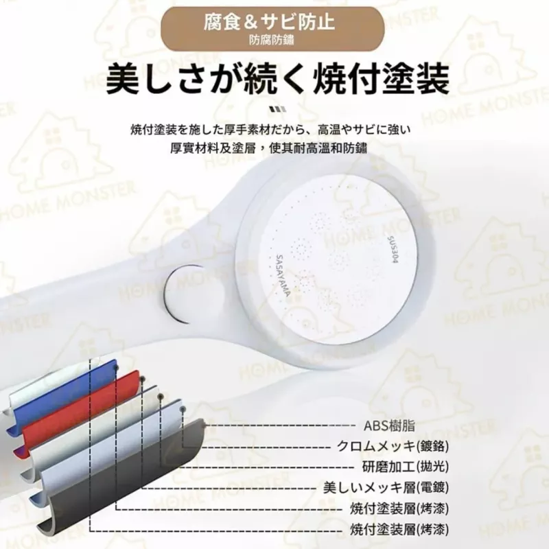 【80%省水】日本增壓蓮蓬頭 SASAYAMA節水增壓蓮蓬頭 省水蓮蓬頭