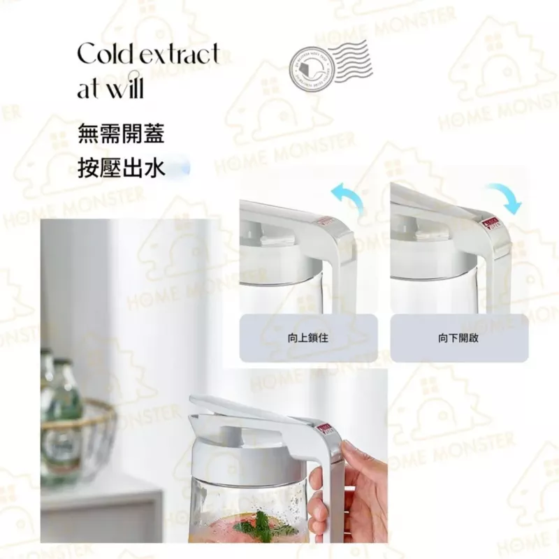 【熱銷40年】ASVEL耐熱冷水壺 1600ml/2100ml/3100ml 冰箱壺 橫放茶壺 果汁飲料壺