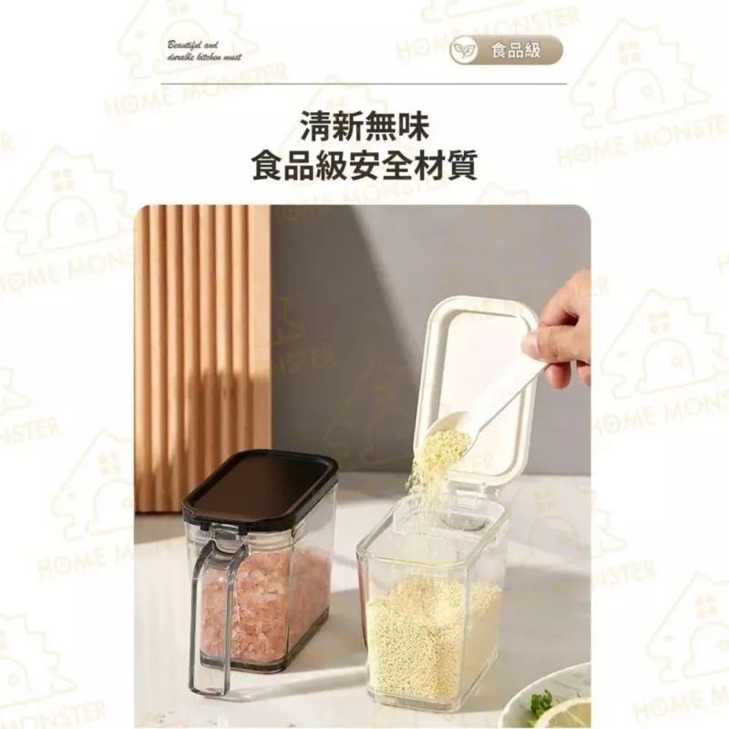 【調味無憂】ASVEL日式防潮調料盒 鹽罐 糖罐 味精罐 密封調味罐 鹽巴罐