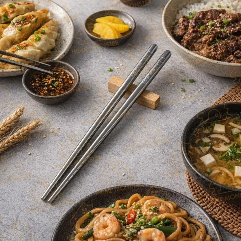 【不再發霉】SSGP304不銹鋼 防滑筷子 鋼筷 料理筷 筷子 不鏽鋼筷子