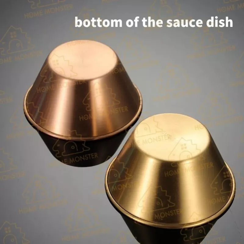 【百搭調味】304不鏽鋼醬料碟 小菜碗 冷盤碗 露營小碟子 不鏽鋼醬油盤