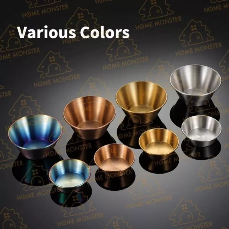 【百搭調味】304不鏽鋼醬料碟 小菜碗 冷盤碗 露營小碟子 不鏽鋼醬油盤