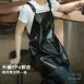 【新潮輕盈】TPU防水短款圍裙 TPU軟皮 工作圍裙 防水防油 皮革圍裙  餐廳圍裙