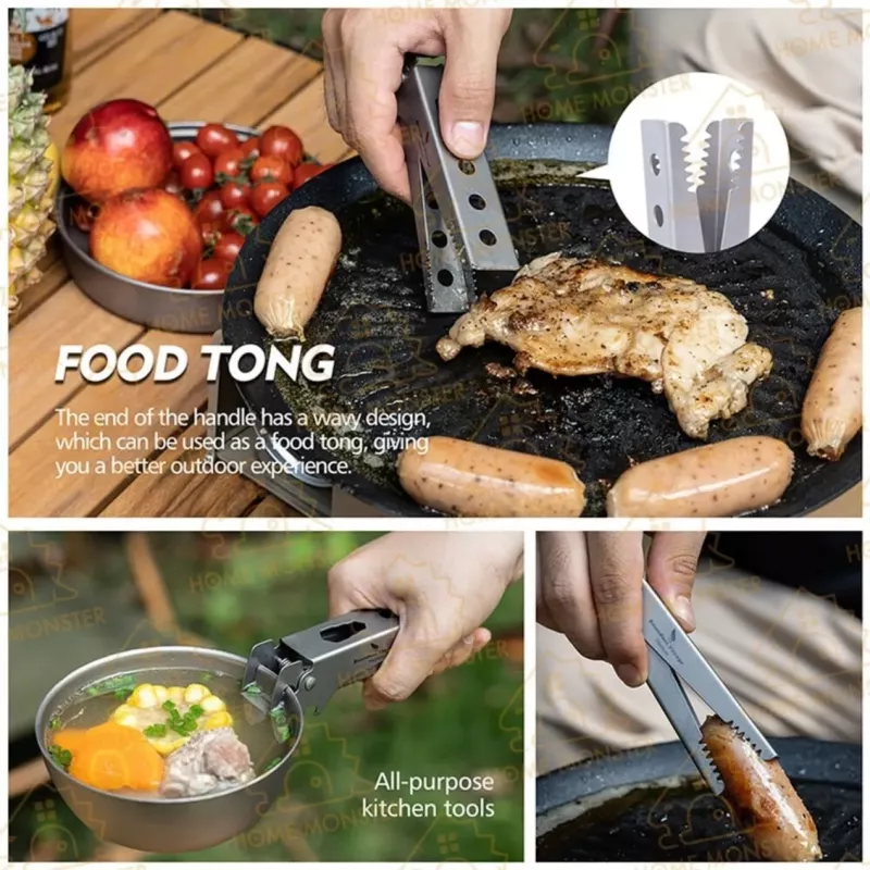 【露營王者】純鈦多功能電鍋夾 防燙盤夾 鍋夾 碗夾 防燙夾 露營鍋夾