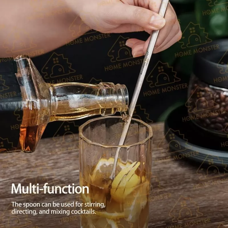 【職人之匙】純鈦長柄咖啡勺 鈦金屬攪拌勺 咖啡匙 調酒匙 攪拌棒 長柄湯匙