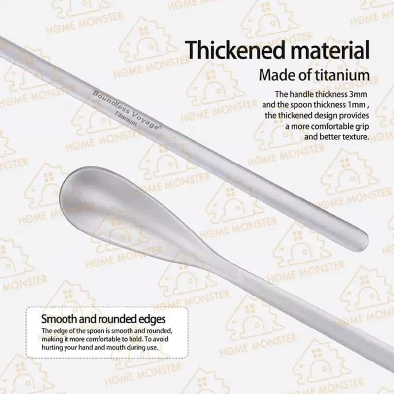 【職人之匙】純鈦長柄咖啡勺 鈦金屬攪拌勺 咖啡匙 調酒匙 攪拌棒 長柄湯匙