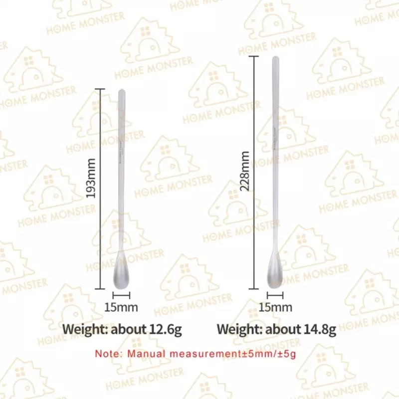 【職人之匙】純鈦長柄咖啡勺 鈦金屬攪拌勺 咖啡匙 調酒匙 攪拌棒 長柄湯匙