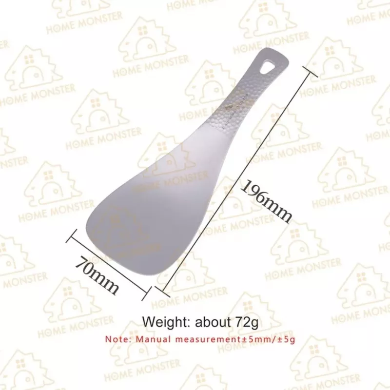 【頂規吃飯】純鈦飯勺 純鈦鏟飯勺 戶外飯勺 打飯湯匙 一體成型飯勺