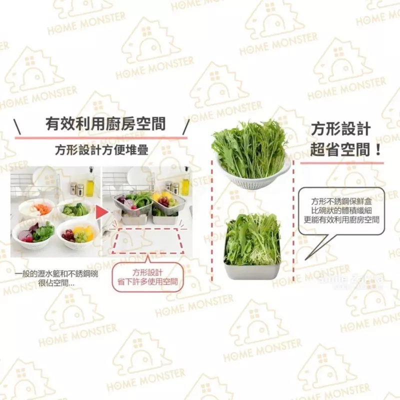 【燕三條】日本製Arnest 燕三條不鏽鋼萬用保鮮盒三件組 食材備料盒