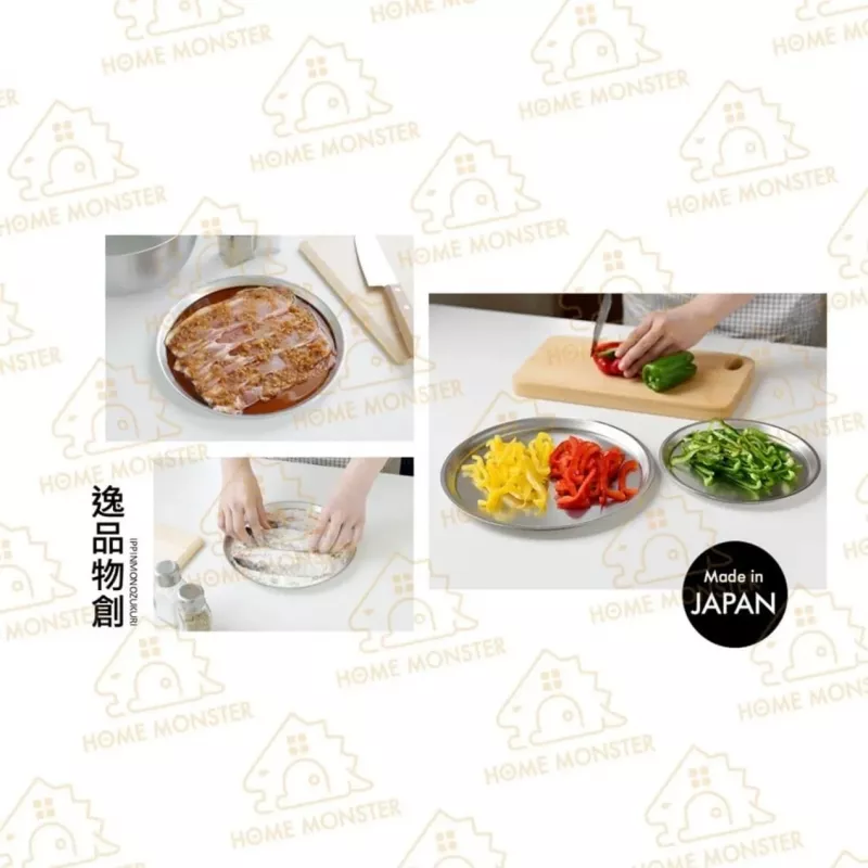 【銀河磨砂】日本Arnest燕三條不鏽鋼淺盤 304不鏽鋼盤子 備料盤 露營餐盤