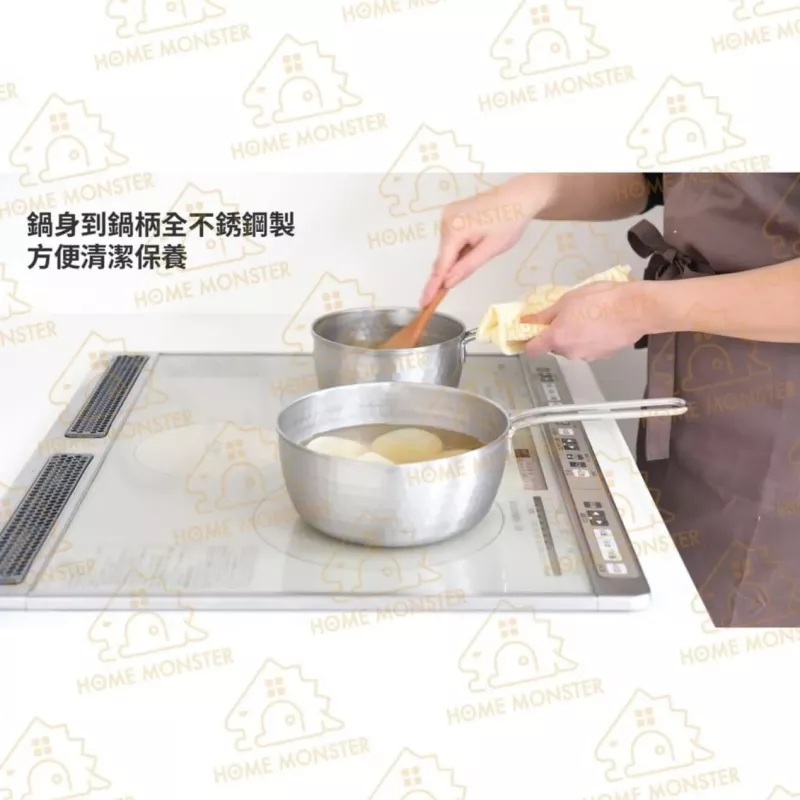 【燕三條】日本Arnest不鏽鋼槌目紋雪平鍋 湯鍋 快煮鍋 IH爐可用鍋