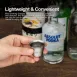 【一口剛好】15ml純鈦迷你烈酒杯 TA1鈦金屬小酒杯 鈦酒杯 迷你酒杯