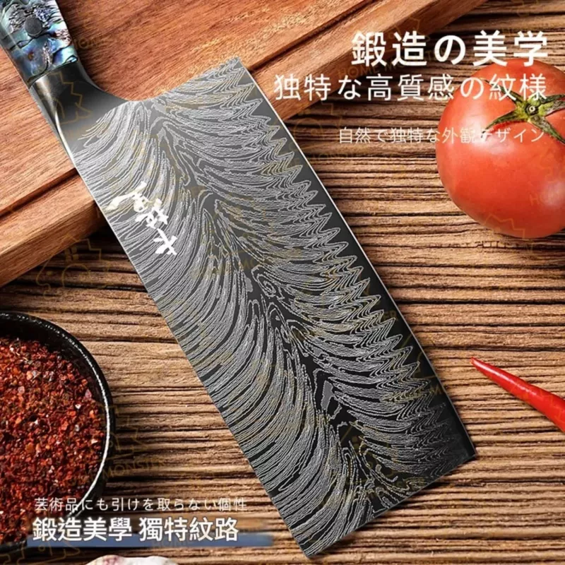 【俐落快切】日本卡拉里大馬士革菜刀 VG10鋼芯 切片刀 菜刀 剁骨刀 切肉