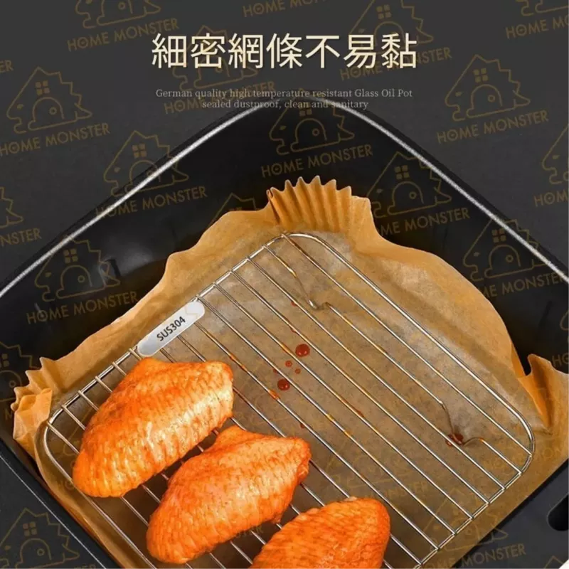 【瀝油酥脆】304不鏽鋼氣炸鍋瀝油架 瀝油架 炸物架 氣炸鍋烤盤 烤架