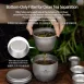 【單人茶旅】純鈦分體泡茶器 單人泡茶器 雙層防燙泡茶杯 純鈦泡茶杯